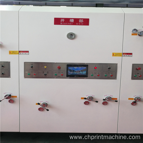 Canghai printing die cutting machine with stack